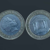 Колекционерски монети 2 паунда, 50 Пенс, снимка 5 - Нумизматика и бонистика - 44623452