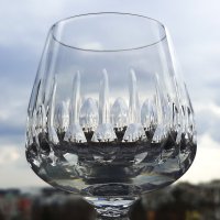 Немски кристал кристален сервиз чаши коняк вино, снимка 8 - Други ценни предмети - 44421435