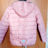 Розово олекотено еке , снимка 6 - Детски якета и елеци - 44925363