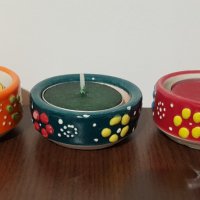 Малки свещници за кръгли свещи., снимка 2 - Декорация за дома - 41670872