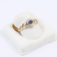 нов златен пръстен 48775-1, снимка 4 - Пръстени - 39599726