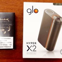 ЧИСТО НОВО! Glo електронно устройство за нагряване на тютюн Black Hyper X2 , снимка 2 - Други - 41900914