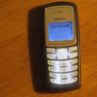 телефон с копчета NOKIA 2100, НОКИА 2100 - 2003 г. тъмно син панел - работещ., снимка 1 - Nokia - 35985519