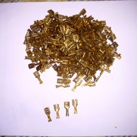 кабелни накрайници 2.8 x 0.4 mm-6.3 x 0.4mm, снимка 2 - Резервни части за машини - 30676845