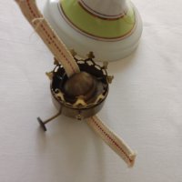  Стара  Газена  порцеланова лампа маркирана  GDR, снимка 12 - Други ценни предмети - 41143906