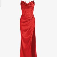 Бална/официална рокля червена, снимка 2 - Рокли - 36805350