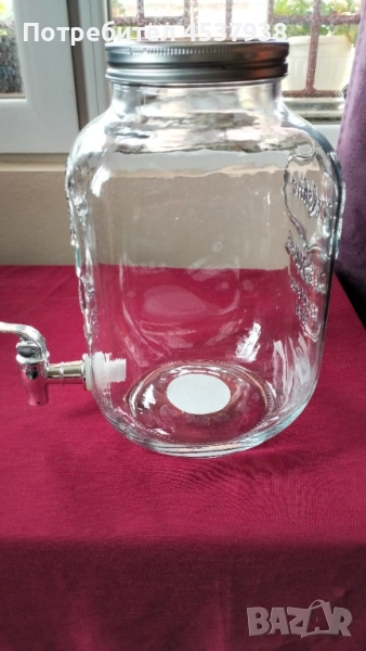 Продавам стъклен буркан с канела , снимка 1
