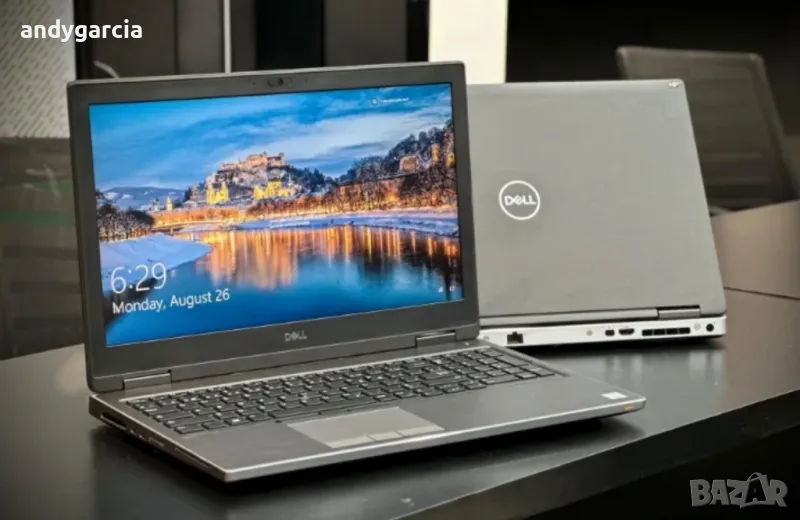 Dell Precision 7540/Intel Core i9-9880H/16GB RAM/512GB SSD NVMe/NVidia Quadro Т1000 4GB/15.6 FHD IPS, снимка 1
