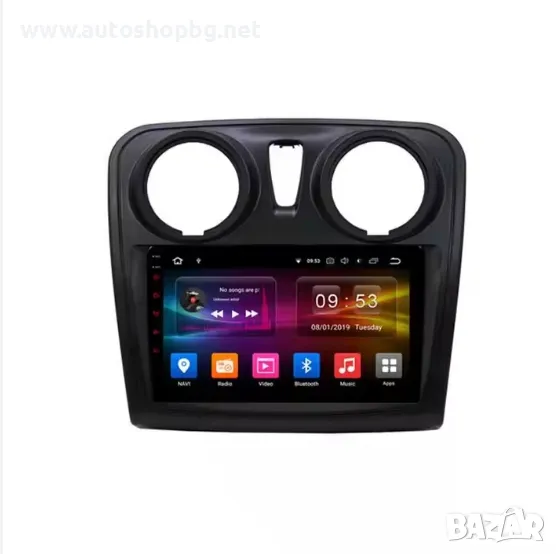 Android 9-инчовa МУЛТИМЕДИЯ за DACIA Sandero ; DUSTER 2014-2017, снимка 1