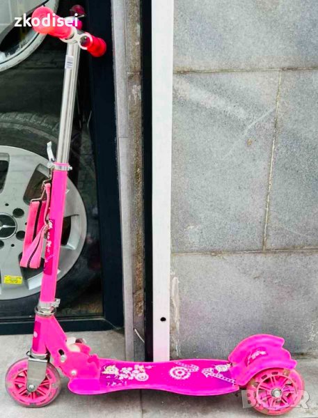Тротинетка SCOOTER - Розова, снимка 1