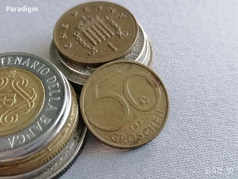 Монета - Австрия - 50 гроша | 1977г., снимка 1