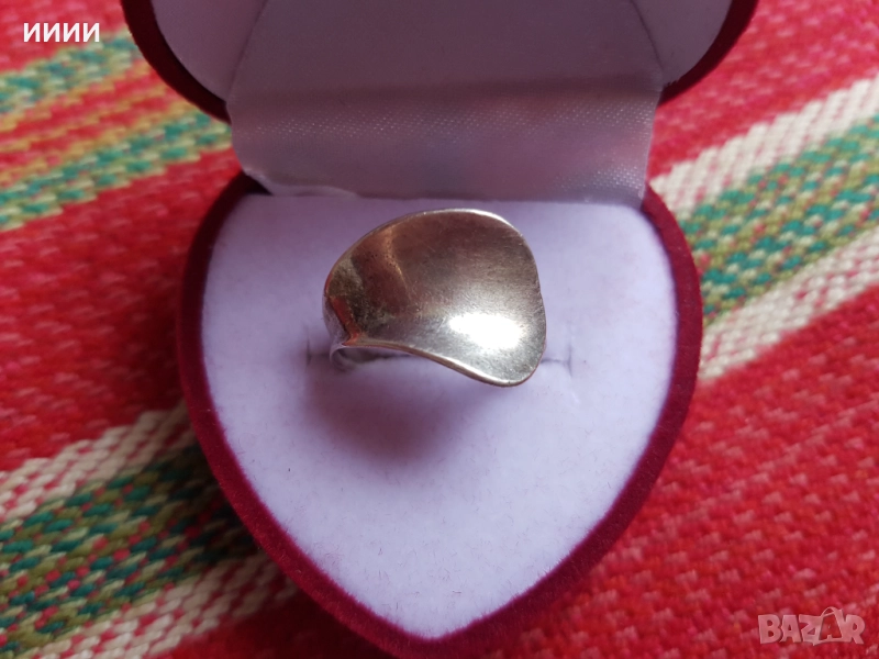 Сребърен пръстен 3, снимка 1