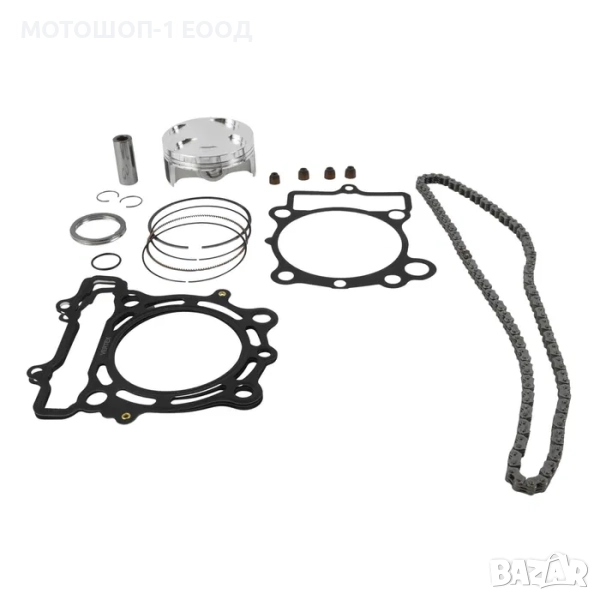 Комплект TOP END Топ енд VERTEX бутало гарнитури KAWASAKI KX250F 2009, снимка 1