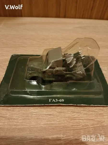Газ - 69 ПВО модел 1:72, снимка 1