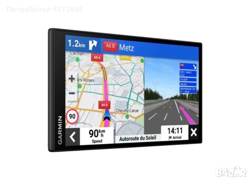 GPS Приемник GARMIN Drivesmart 66 EU MT-S 6.0 '' Bluetooth, снимка 1