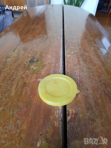 Стара капачка от горчица, снимка 1