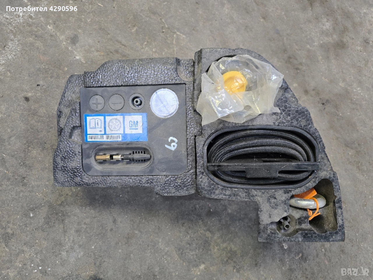 Компресор за гуми за Opel Corsa / Опел Корса след 2006 г., снимка 1