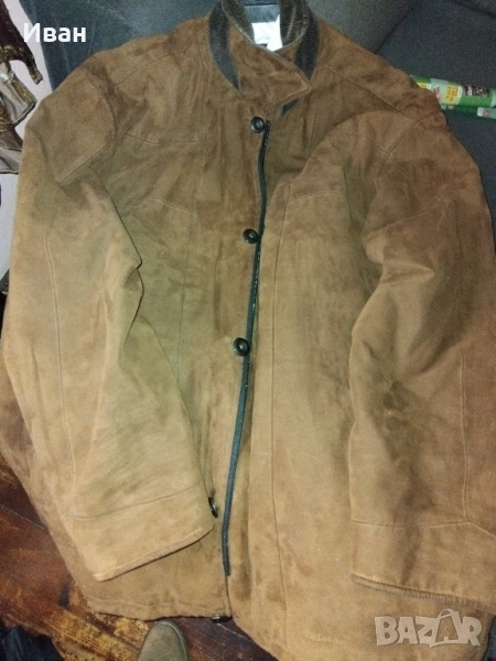Велур яке с подплата , снимка 1
