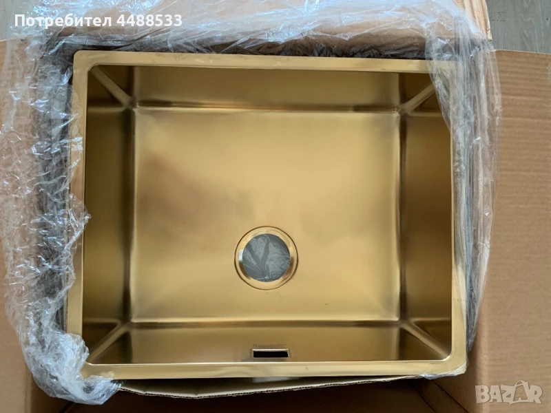 Мивка за вграждане под плот SMEG, снимка 1