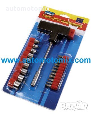 ОТВЕРТКА С 22 НАКРАЙНИКА, снимка 1