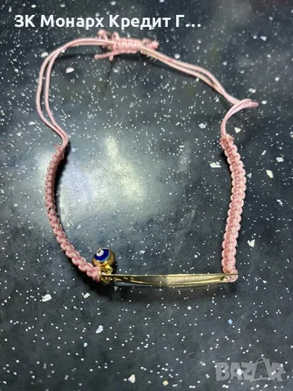 Златна гривна конец , снимка 1