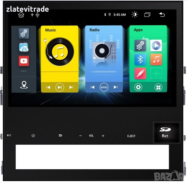 TOYOTA LAND CRUISER J200 2016-2020 - 10.1" Андроид НАВИГАЦИЯ, 9569, снимка 1