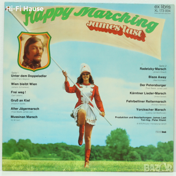 Jemes Last-Happy Marching-Грамофонна плоча -LP 12”, снимка 1