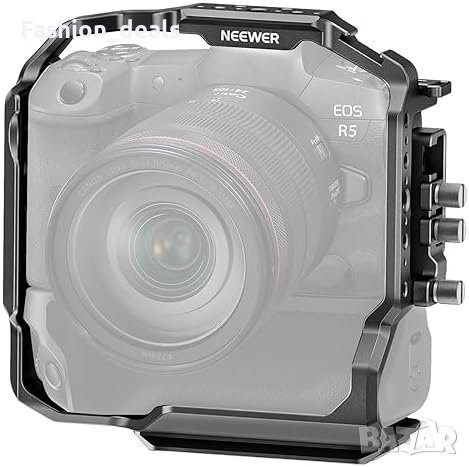 Нова NEEWER Камера Клетка за Canon EOS R5/R6, DJI Съвместимост, Arca Type, снимка 1