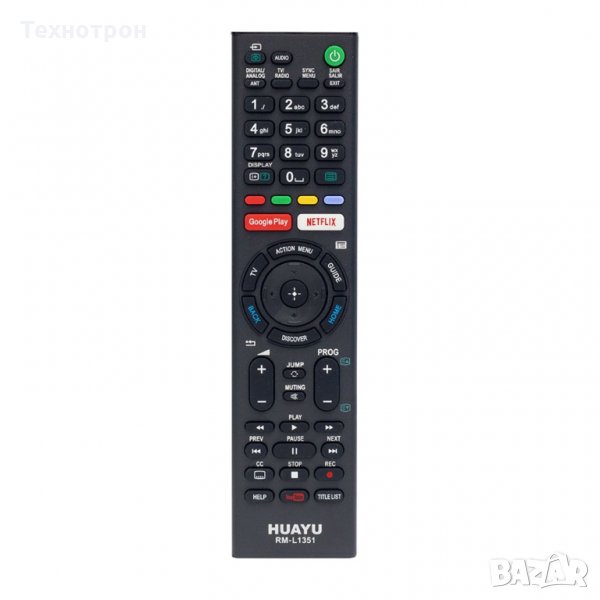 Дистанционно за телевизор SONY RM-L1351 NETFLIX YOUTUBE, снимка 1