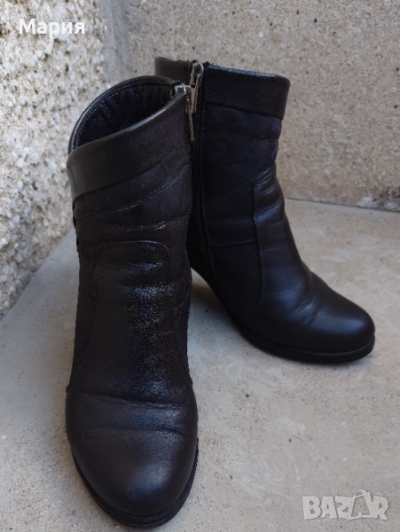 Боти от естествена кожа, снимка 1