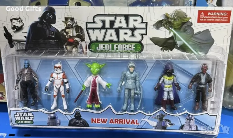 Комплект 6 броя фигурки Star Wars, Междузвездни войни, снимка 1