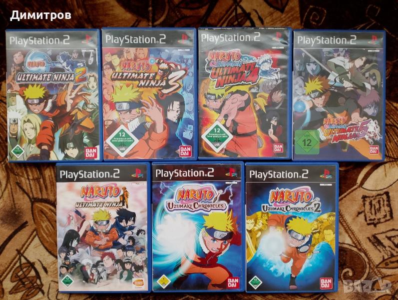 Naruto ultimate ninja ps2 PAL , снимка 1