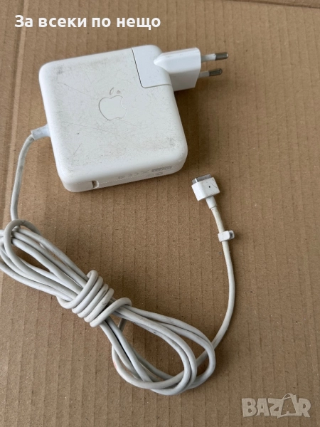 Оригинално Зарядно за Apple MacBook - 60W MagSafe - A1184, A1330, A1344, снимка 1