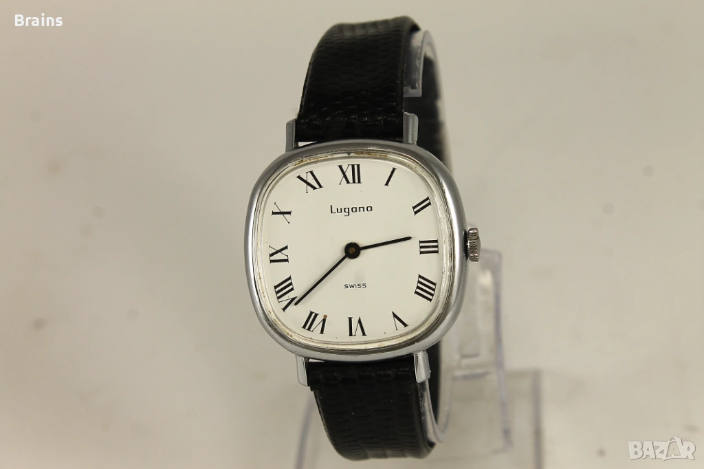 1960's LUGANO Швейцарски Ръчен Часовник, снимка 1