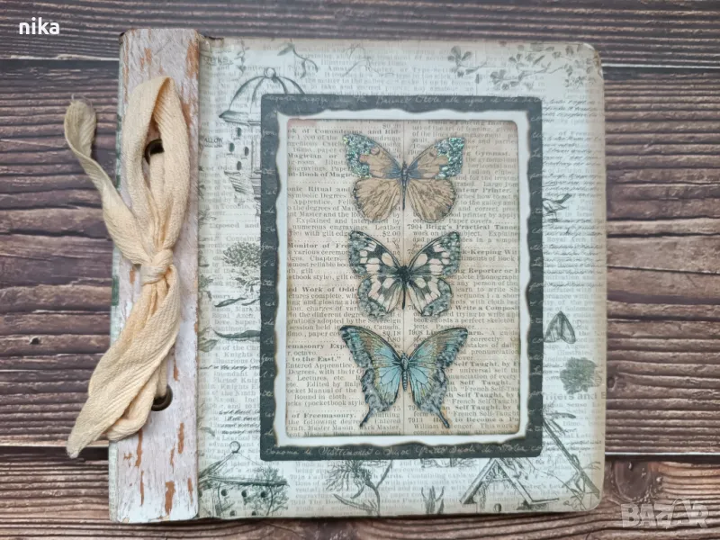 Винтидж стил Албум за снимки 10 х 15 см, снимка 1