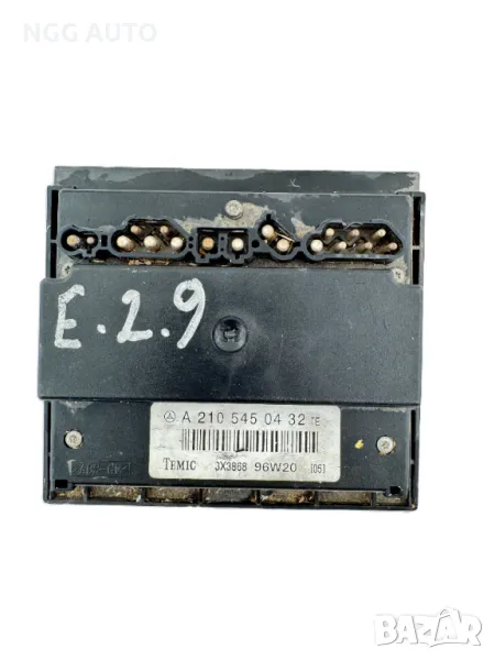 Модул вентилатор Mercedes E-class W210 (1995-2002г.) A 210 545 04 32 / A2105450432, снимка 1