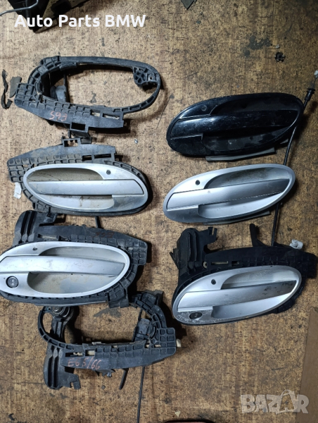 Дръжка врата BMW E65 E66 БМВ Е65 Е66 Дръжки Брава врата 7 серия , снимка 1