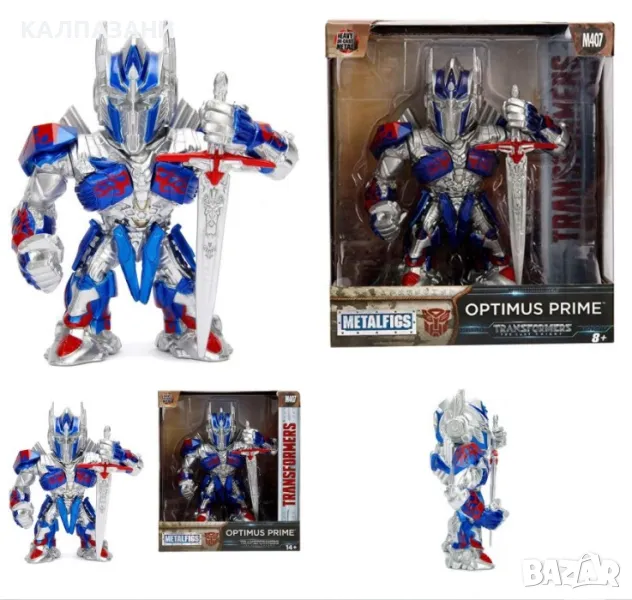 Метален Transformers Optimus Prime Jada Toys 253111002, снимка 1