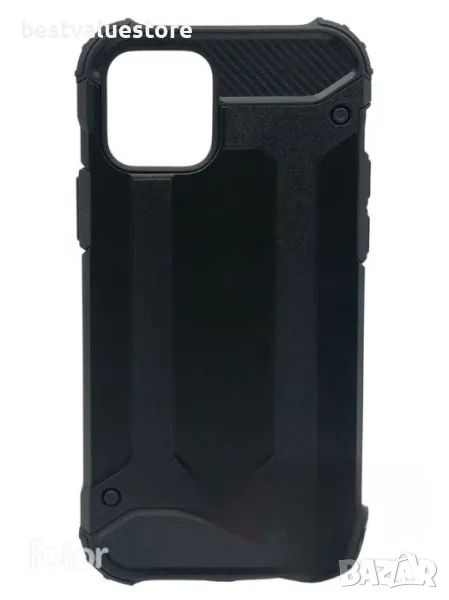 Айфон 12 Калъф Черен Удароустойчив / iPhone 12 Armor Case Black, снимка 1