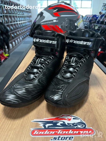 Дамски Мото боти ALPINESTARS FASTER 2,40 като нови,протектори, снимка 1