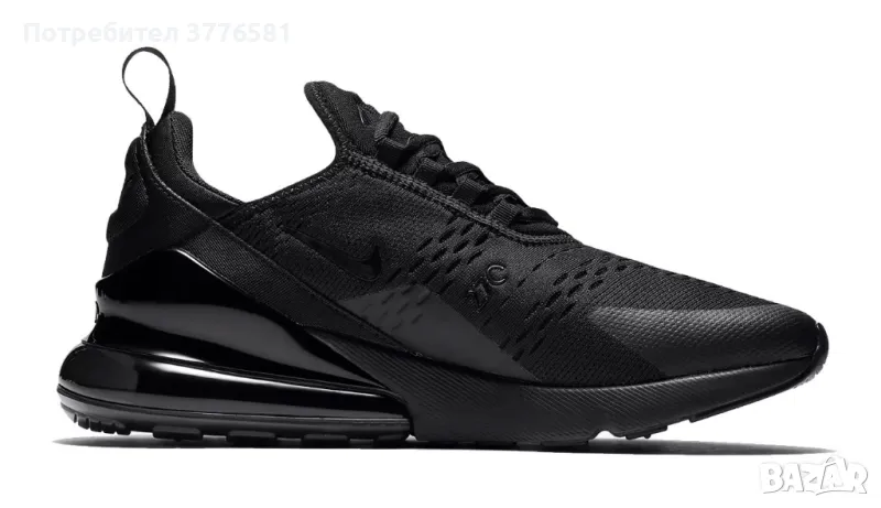 NIKE Air Max 270 Triple Black , снимка 1