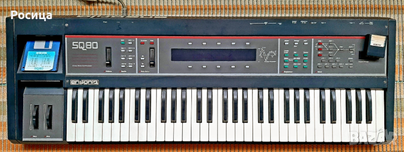 Винтидж ENSONIQ SQ-80 Cross Wave Synthesizer от 1988, снимка 1