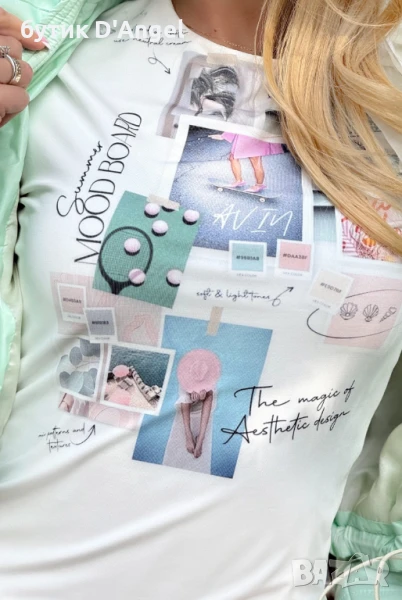 AVIN T-shirt Possitive Mood Board, снимка 1