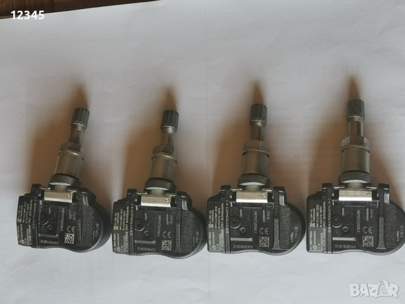 Датчици за налягането в гумите Nissan Qashqai II,Pulsar,Juke,X-Trail/Renault-№01, снимка 1