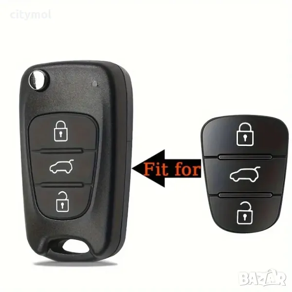 Резервни копчета за ключ за KIA, HYUNDAI, снимка 1