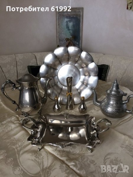 Подноси ,Старинни чайници, снимка 1