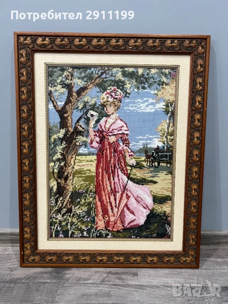 Гоблен на момиче , снимка 1
