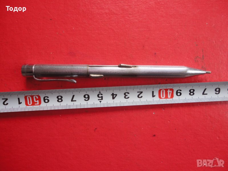 Страхотен 4 цветен метален механичен молив Patent, снимка 1