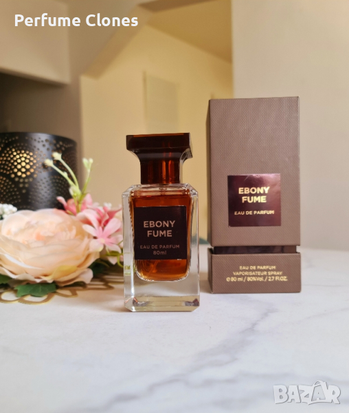 Унисекс Парфюм Ebony Fume EDP 80ml by Fragrance World, снимка 1