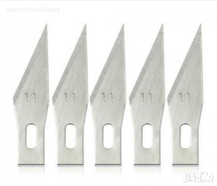 Резервни остриета за скалпел 5 бр , снимка 1